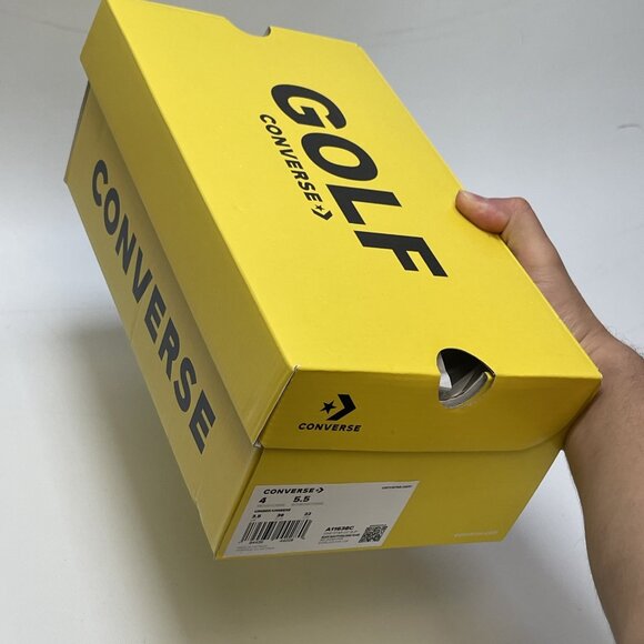 Converse x GOLF le FLEUR One Star Slip Pro Shoes Slip-On Black Women Sz 5.5 NEW - Picture 11 of 12